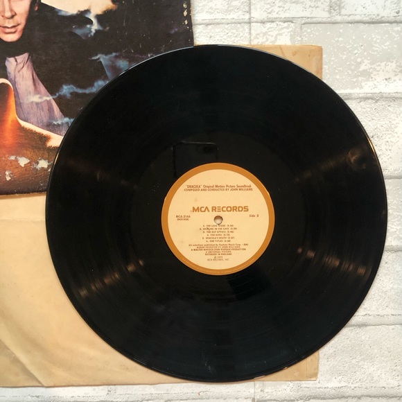 1979 Dracula Original Motion Picture Soundtrack LP record album - Picture 9 of 9